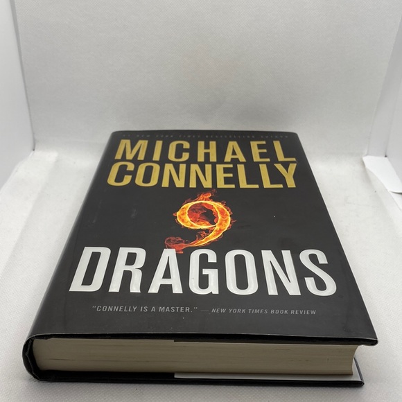 Michael Connelly Nine Dragons Hardcover First Edition with Dust Jacket - Picture 9 of 15